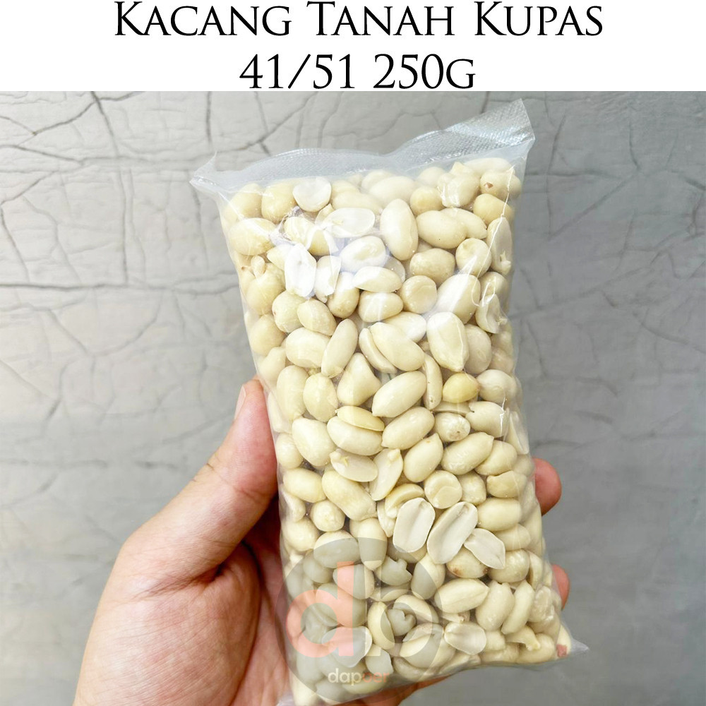 

Kacang Tanah Kupas 250gram