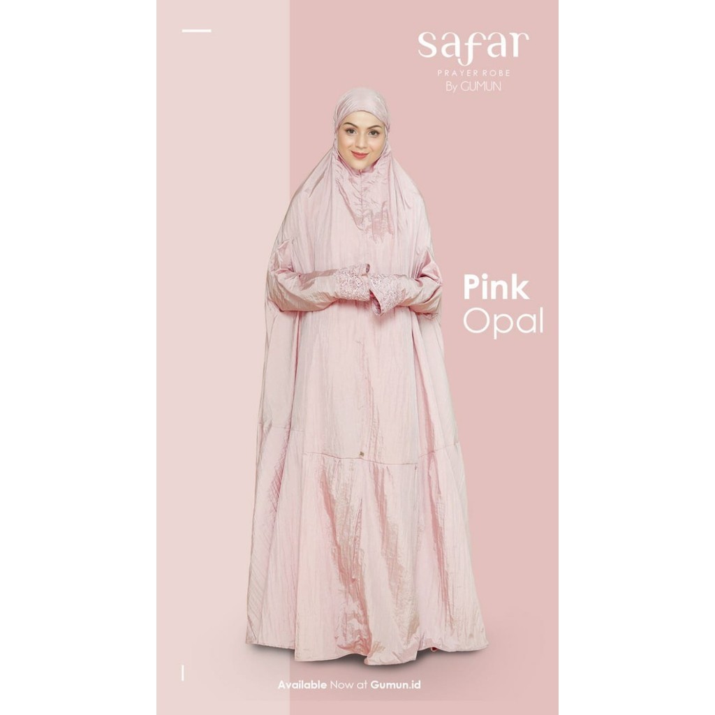 SAFAR PRAYER ROBE | MUKENA TRAVEL  BY GUMUN - Brown Agate