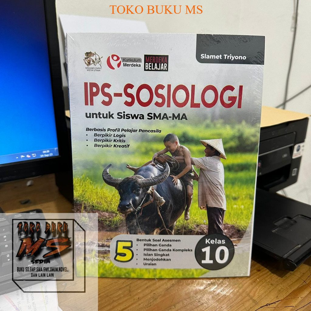 BUKU IPS - SOSIOLOGI SMA KELAS 10 (KUR. MERDEKA) - YRAMA WIDYA