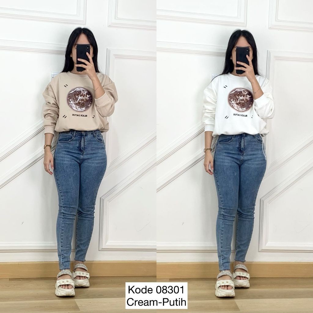 Crop Top Sweater I Sweater Crop Lengan Panjang I Switer Crop Top Lengan Panjang