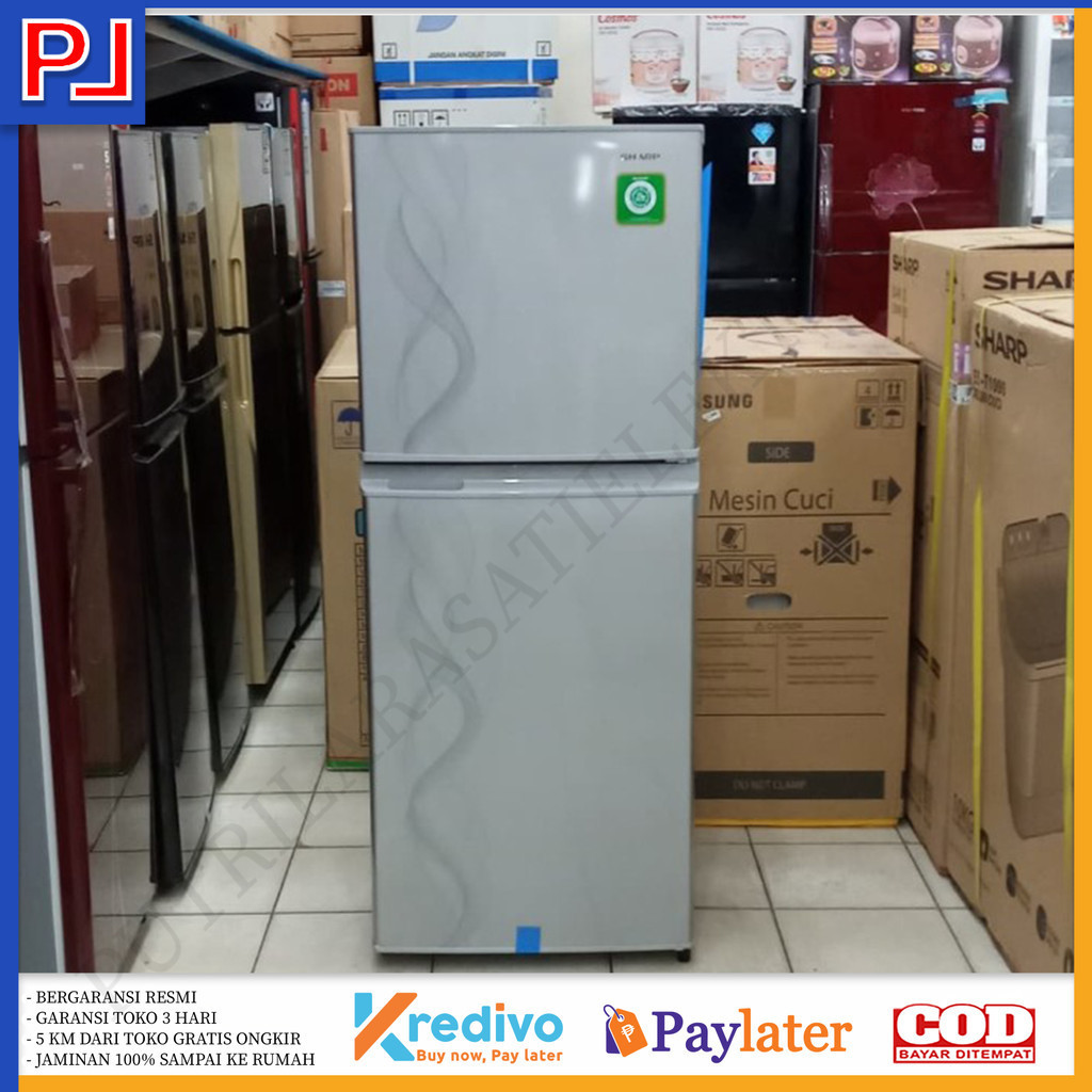 KULKAS 2 PINTU SHARP SJ-237ND BANDUNG, JAKARTA & JAWABARAT)
