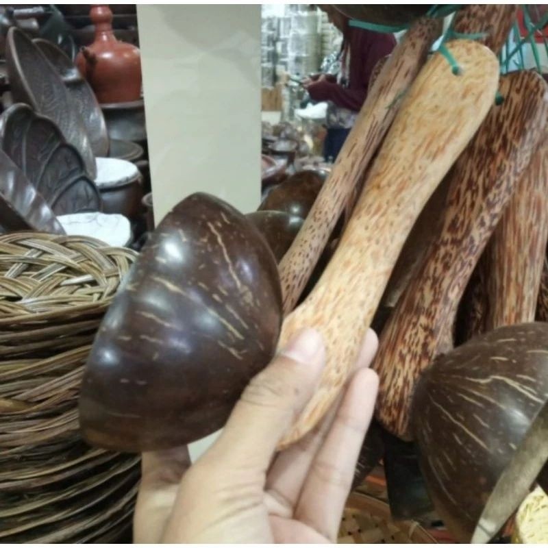 centong nasi batok, centong nasi padang