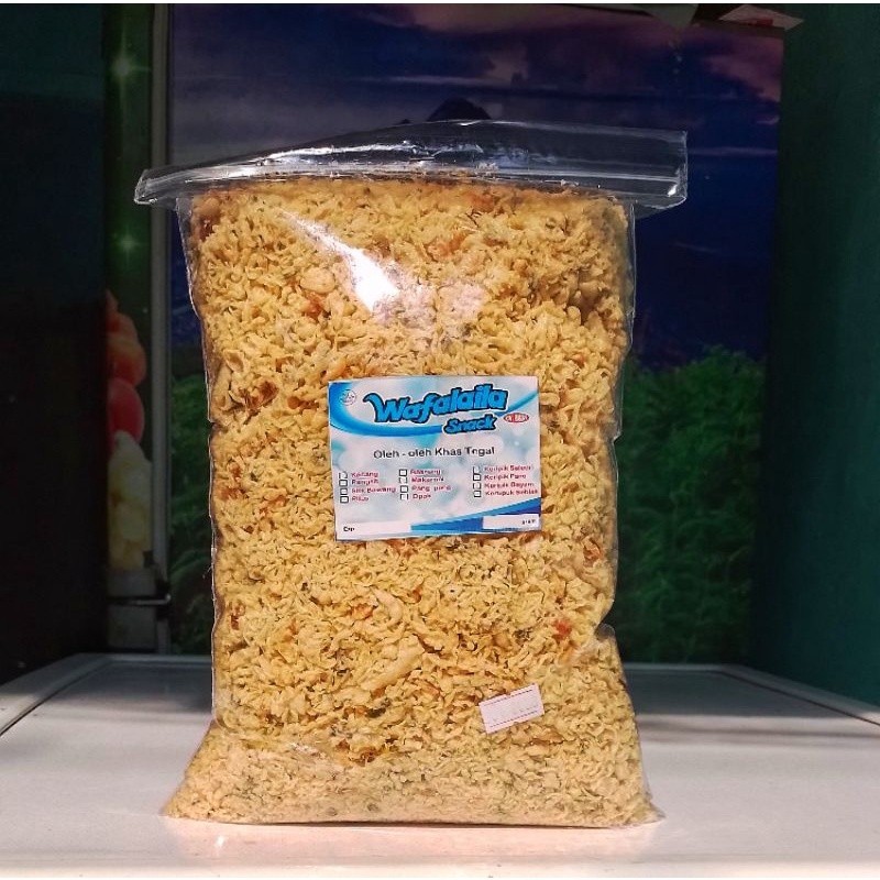 

Remukan Keripik tempe 1kg enak gurih