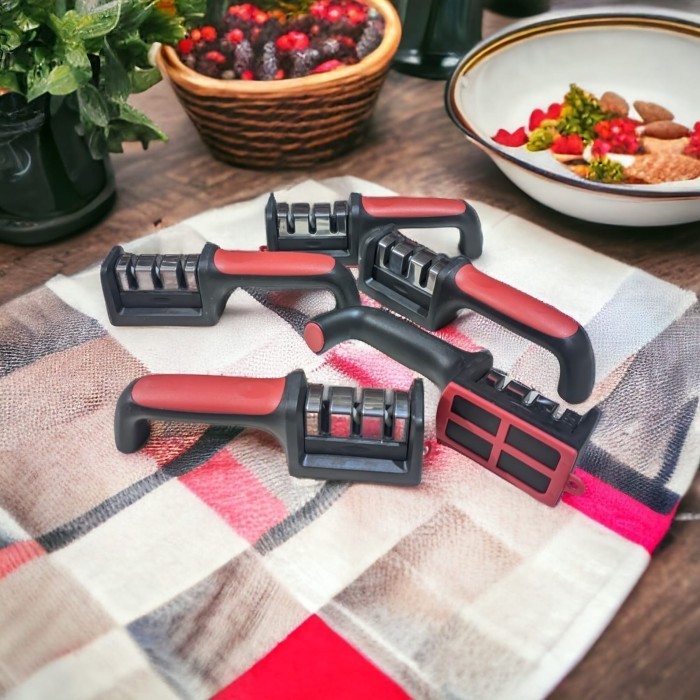 Alat Pengasah Pisau & Gunting Alat Asah Pisau Dapur Asahan Pisau