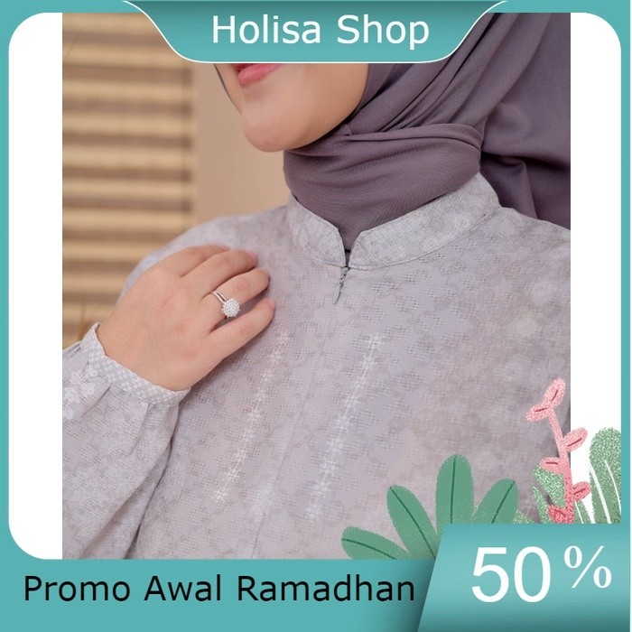 Promo Awal Ramadhan Baju Lebaran Diario x dr Shabrina - Rumaisha Sarimbit Collection Gamis Dewasa - 