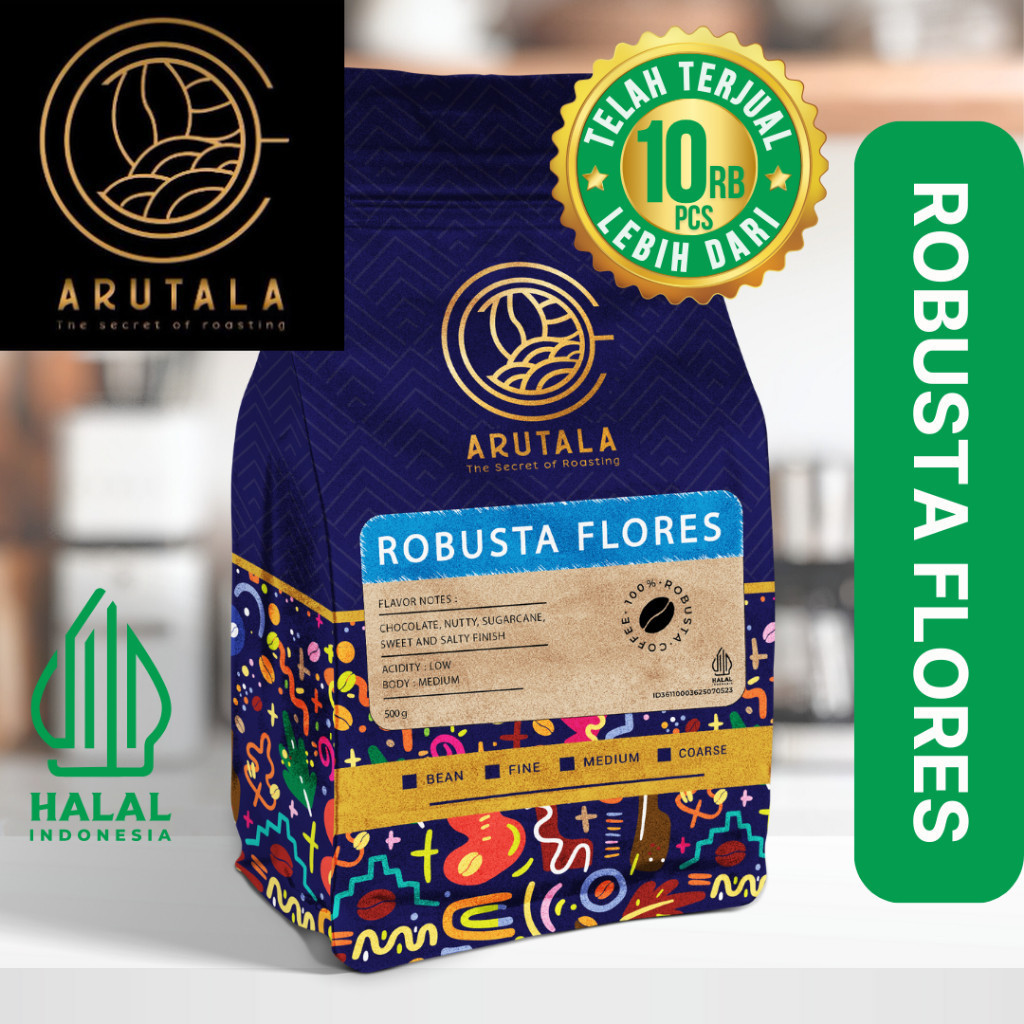

Kopi Flores Robusta Coffee 1KG -CB 2