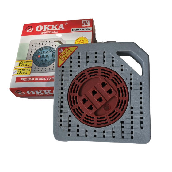 9Meter Kabel Roll Rol Rolan Gulung Colokan Listrik lampu Box Hiro 9M -GN24