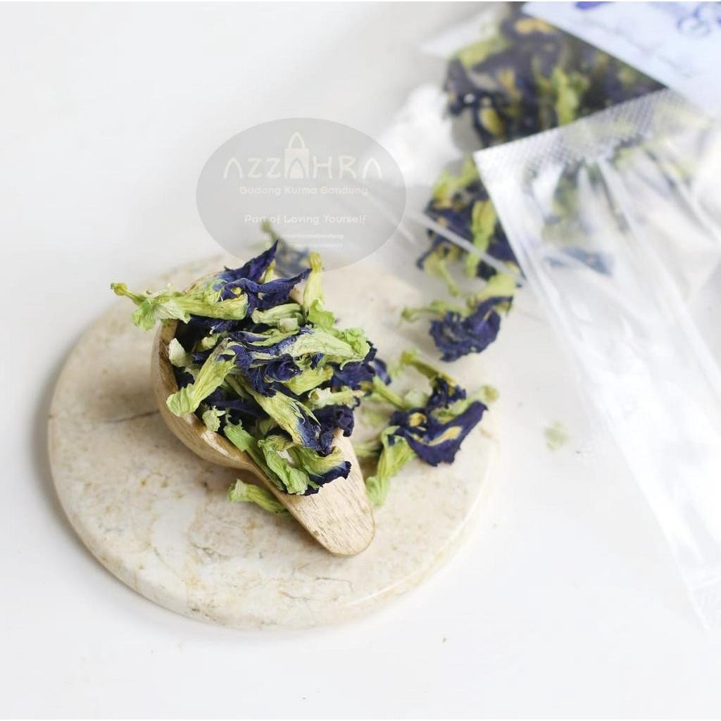 

Teh Bunga Telang Kering Organik / Butterfly Pea Tea / Bunga Telang Kering Herbal Mini Pack