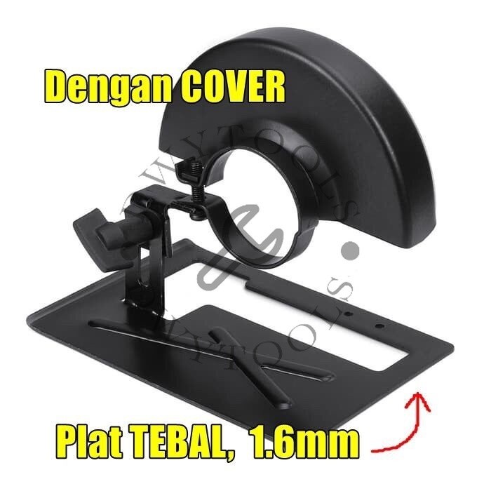 

Stand Dudukan Cover Mesin Gerinda Tangan Angle Grinder Holder Jig Guide Alat Tatakan Pengaman
