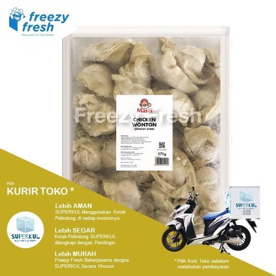 

Pangsit Wonton Ayam Frozen Dimsum - 25pcs