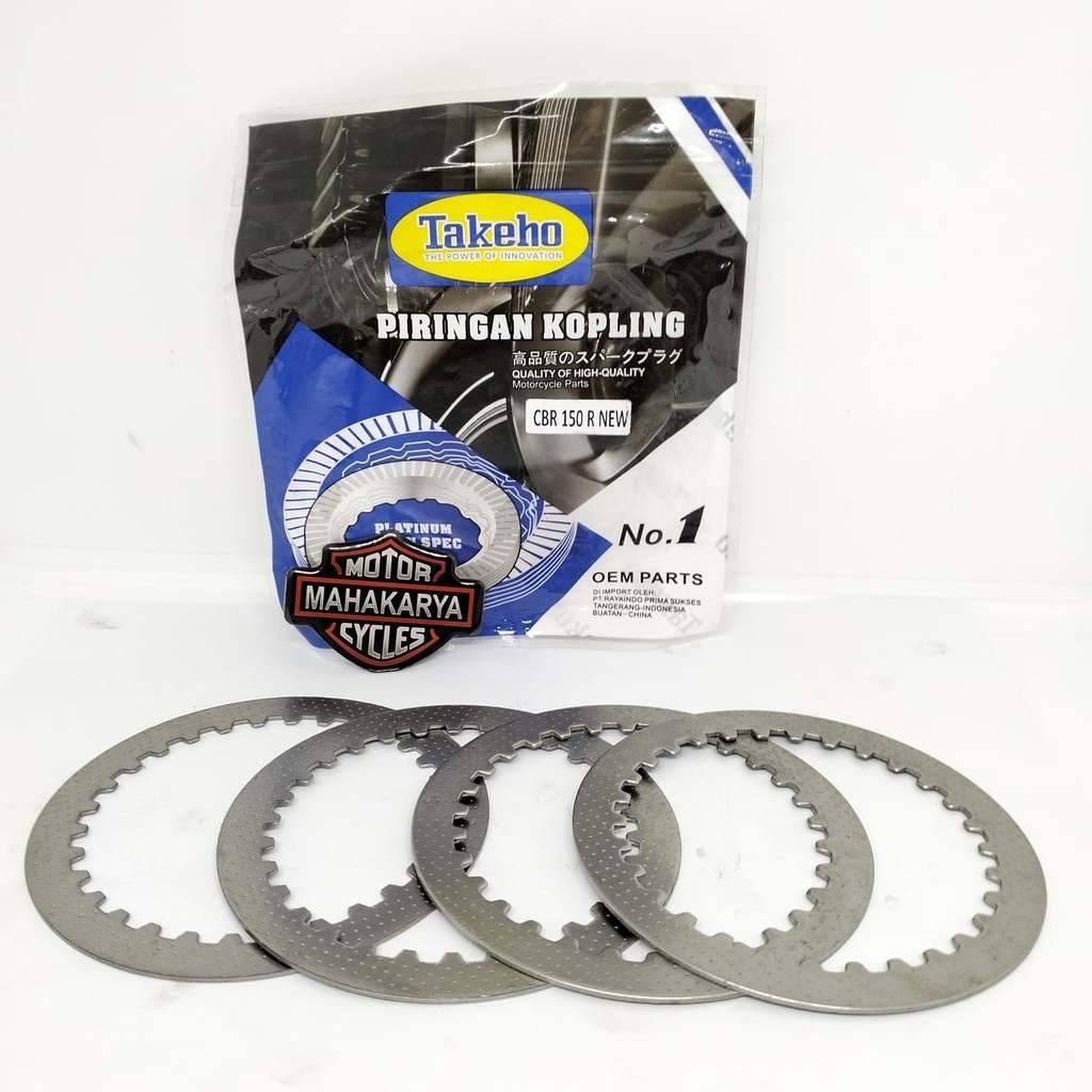 BESI PLAT KOPLING CBR 150 PIRINGAN KOPLING CBR 150 R NEW ISI 4 PCS