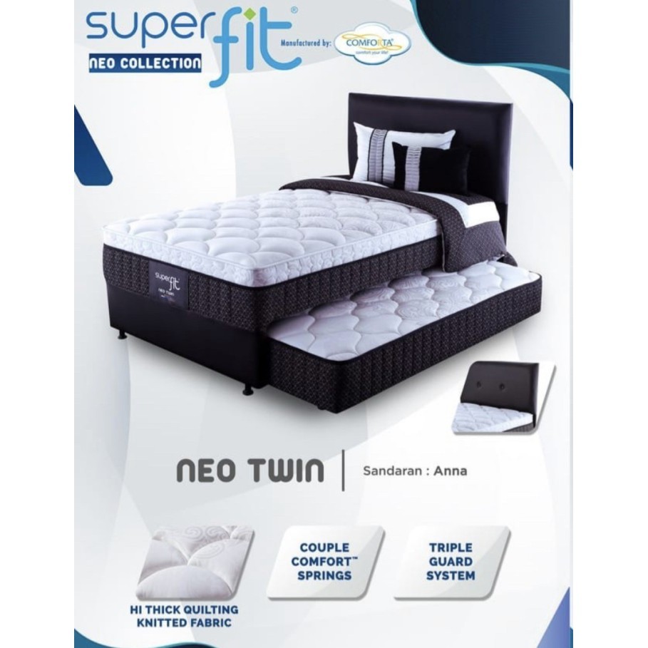 Springbed Comforta Superfit 2in1 Neo Twin uk.120x200
