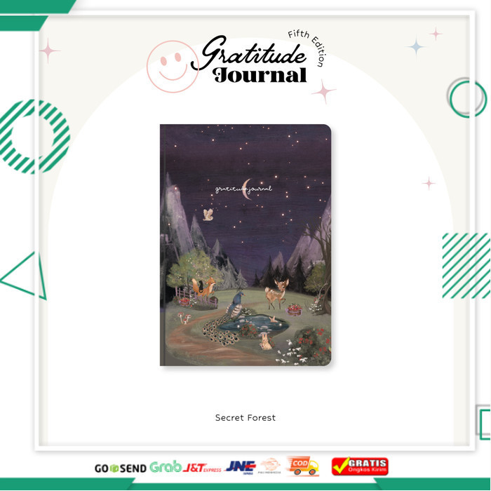 

Paling Murah Paperie Lab - Gratitude Journal (3rd Edition) - Secret Forest, no personalised