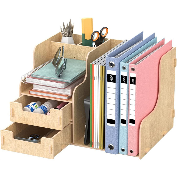 

Tonsmile Grosir Desktop A4 Kertas Rak Dokumen Meja Kantor Pengatur Rapi Penyimpanan Alat Tulis