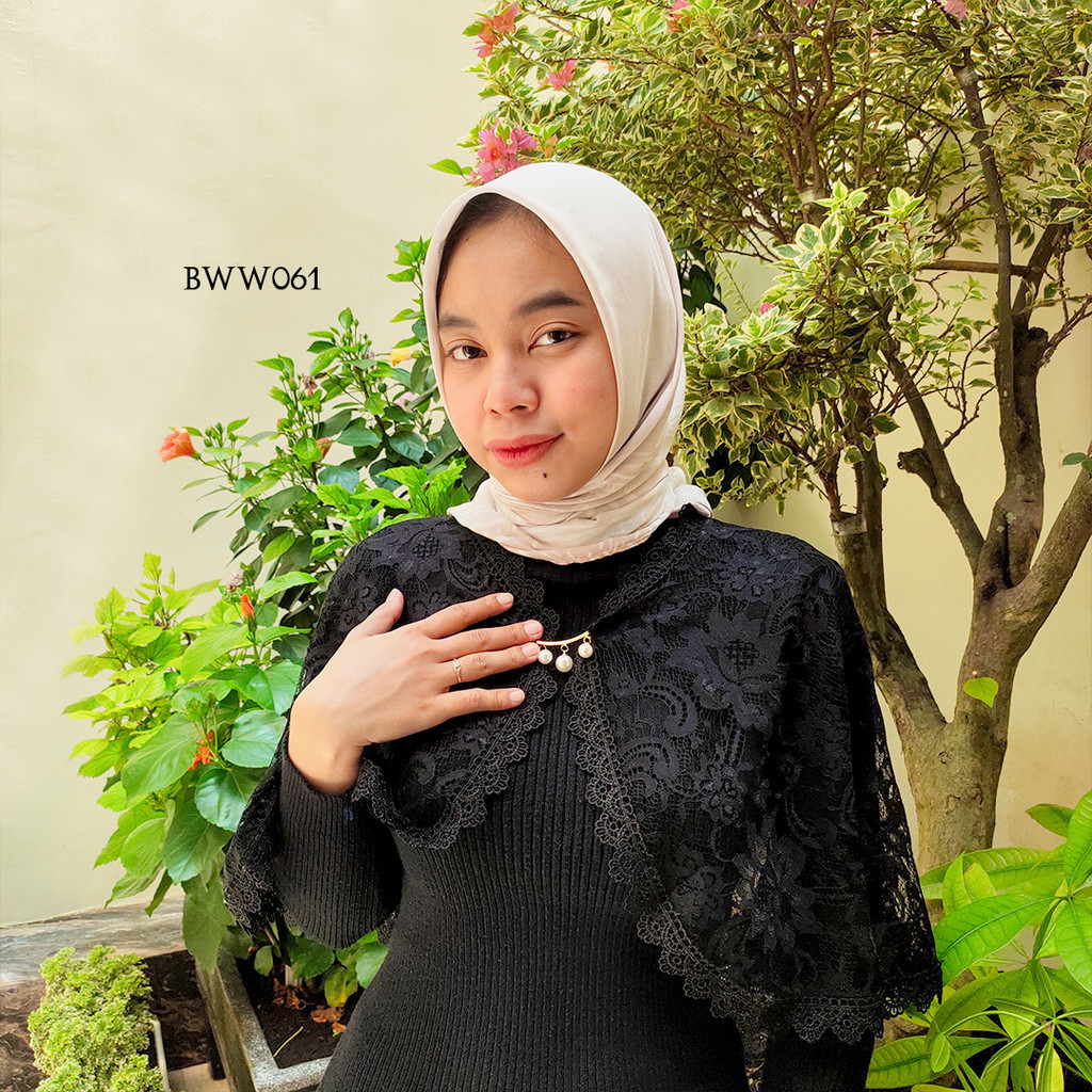 Bolero Cantik Wanita Aksesoris Pesta Wedding Bww061