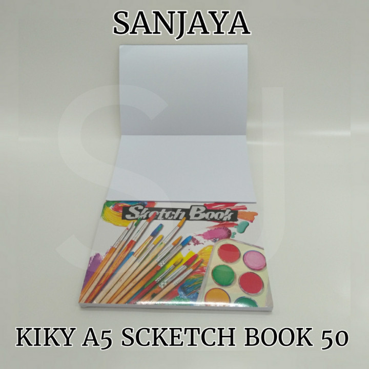 

(HASANS HOME)Kiky Sketch Book A5 50 Lembar / Kiky Buku Sketsa / Buku Gambar / Kiky A5 Scketch Book 50