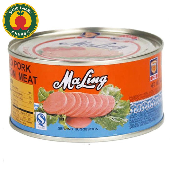 

Daging Babi Ham Kaleng TTS MaLing Canned Pork Luncheon Meat 397 Gram