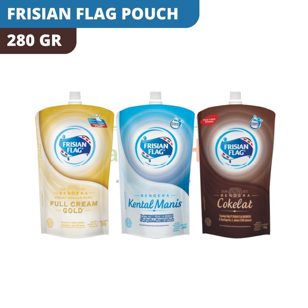 

FRISIAN FLAG POUCH 280GR