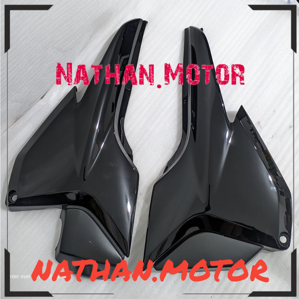 Box Samping / Bok Tutup Aki MegaPro 2006 2007 2008 2009 Hitam (1 pasang) WIN tutup accu bodi honda m