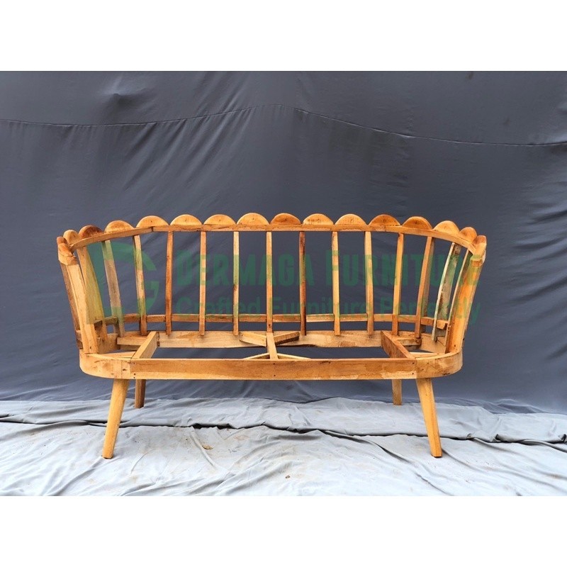 SOFA PELAMINAN KERANG BUNGKUS KAYU MAHONI 2DD SOFA BUNGKUS KERANG SOFA PELAMINAN MURAH KARYA MEBEL  