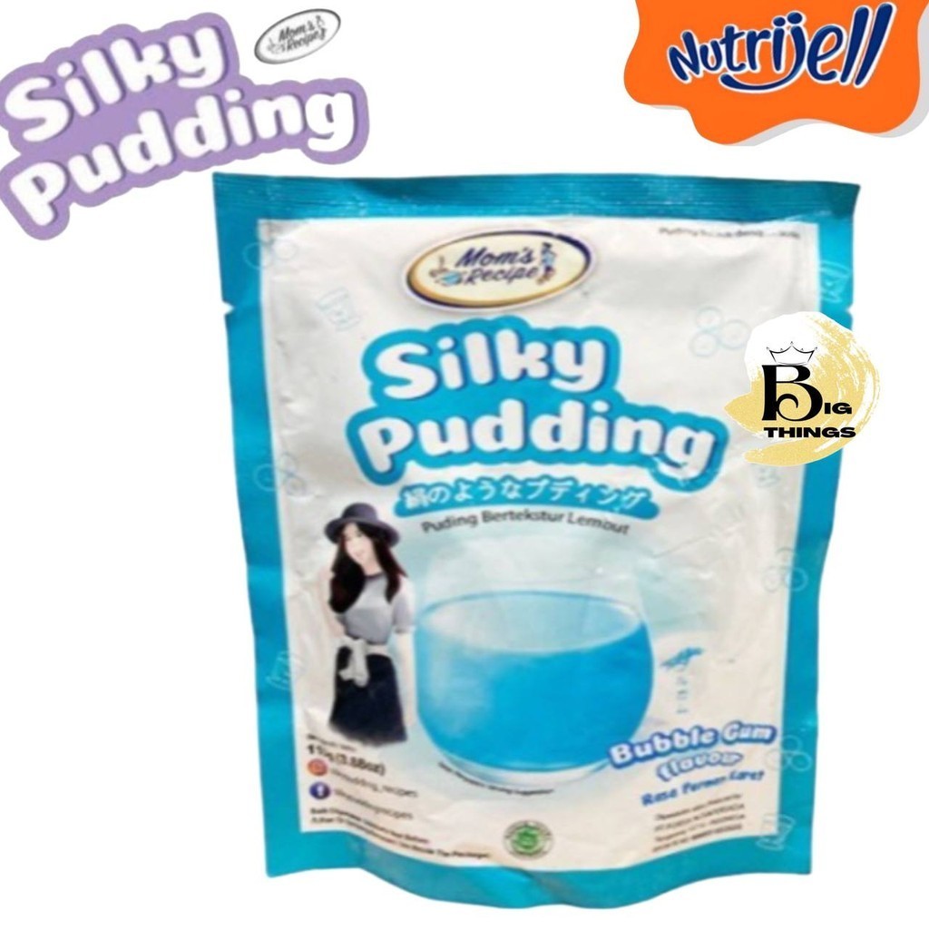 

SOFT Silky Pudding Pouch Bubble Gum Flavour 110gr Puding Rasa Cokelat