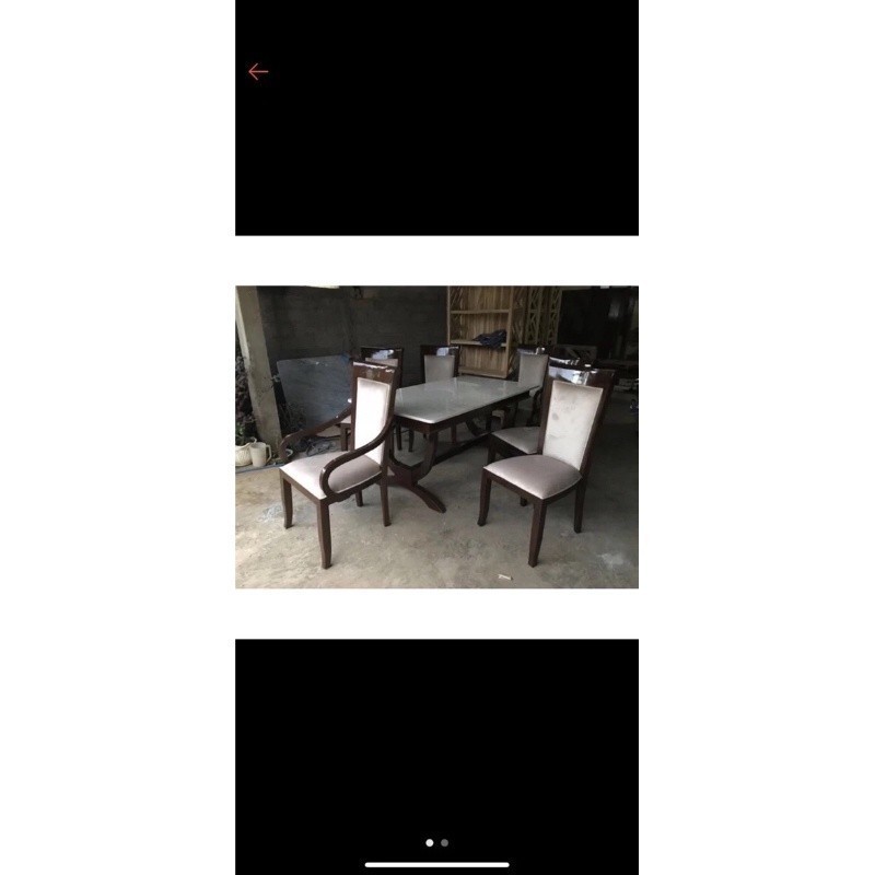 Kursi makan simple 4kursi+stool panjang