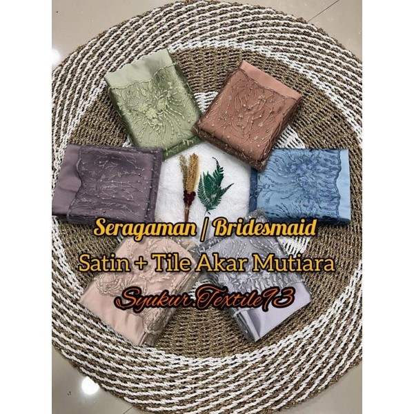 Paket Bridesmaid/Seragaman / Baju Nikah / Baju Wisuda / Seragaman Keluarga terlaris