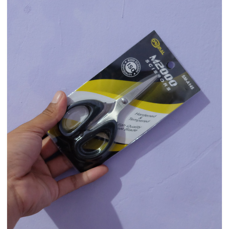 

[[ S23L - gunting steanleas m2000 uk.13cm kecil demoting kertas souvenir atk ]]