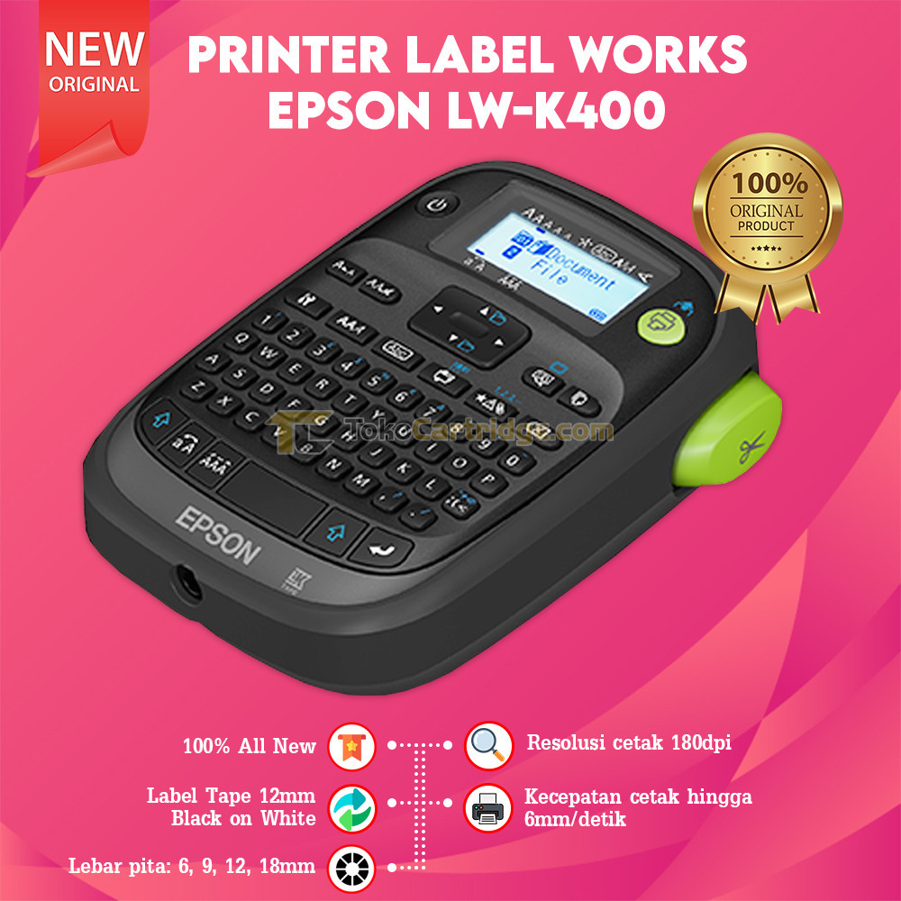 

Epson Label Works LW-K400 Label Pengganti Printer Label LW-400
