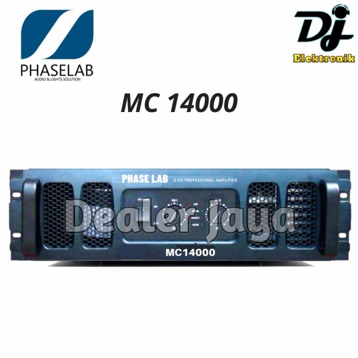 Power Amplifier Phaselab / Phase Lab MC14000 / MC 14000 - 2 channel