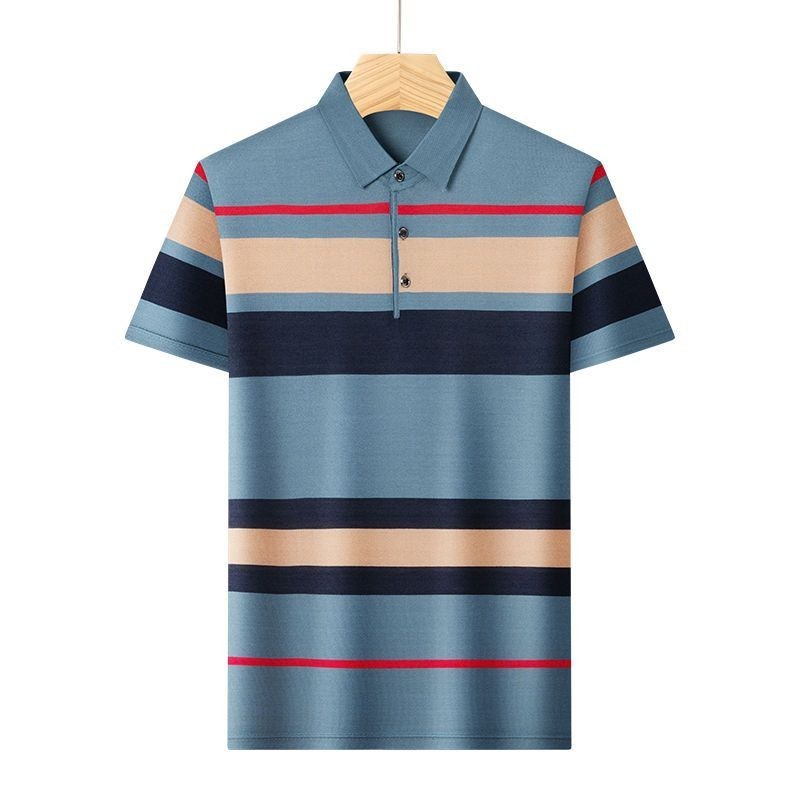 Kaos Pria Saku Depan Premium T Shirt Pria Kaos Strip