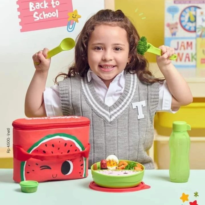 frozen set lunch box kotak bekal tupperre - Loly tup random