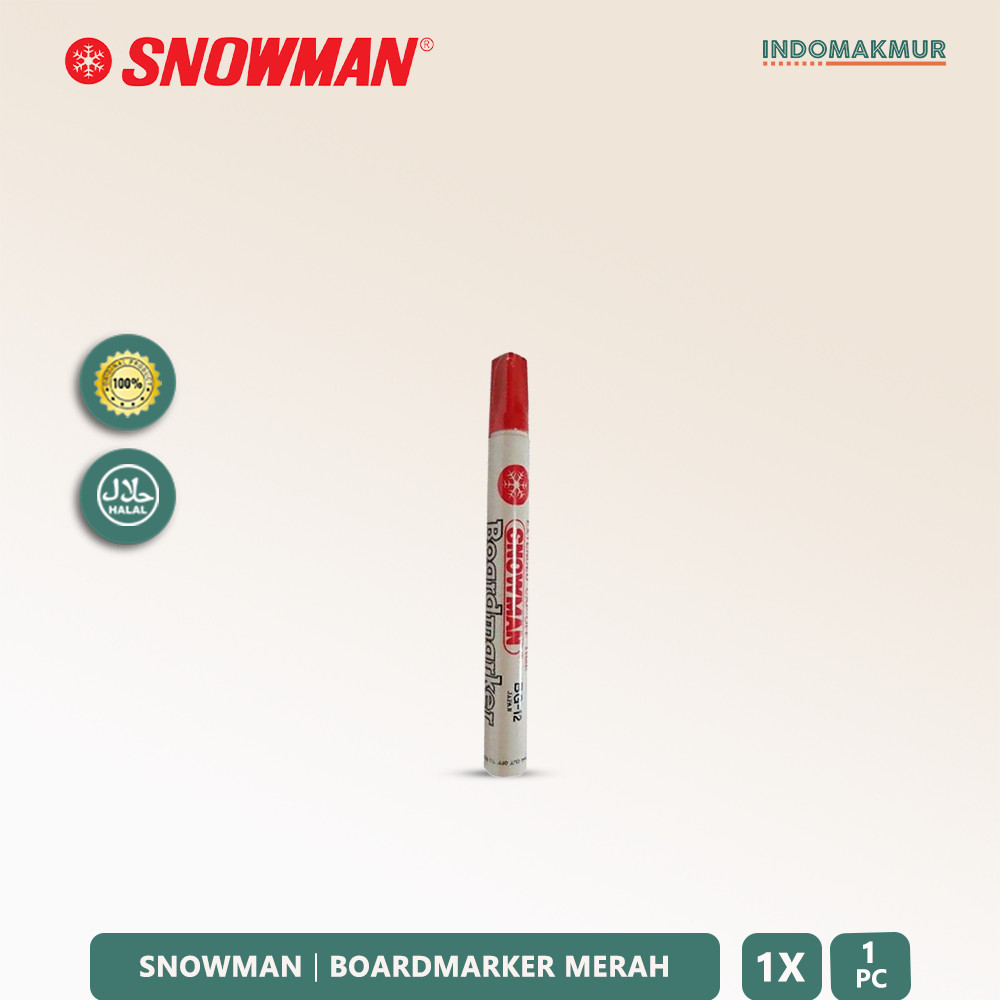 

IDM - Spidol Snowman Boardmarker - Spidol Papan Tulis