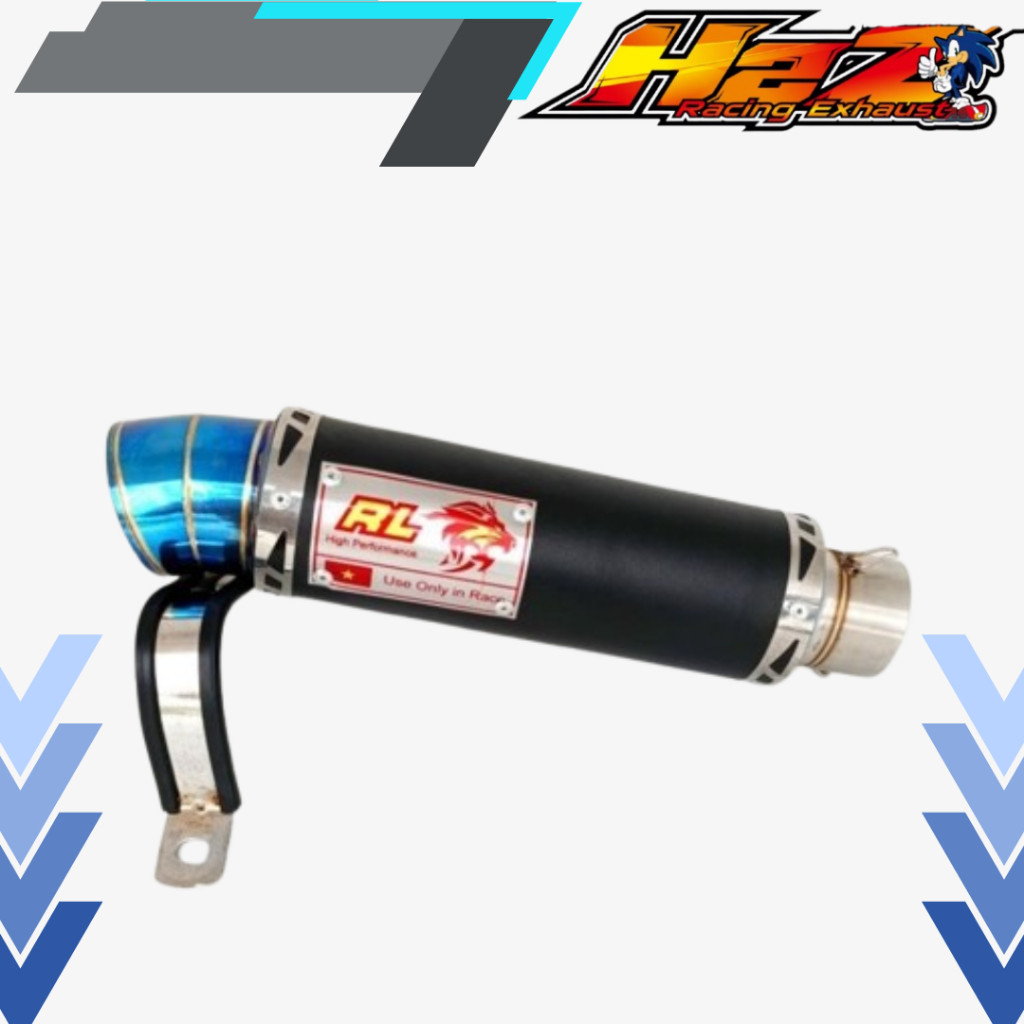 SILENCER SILINCER KNALPOT RED LEO RL INLET 50 MM PAKET SILENCER SAJA