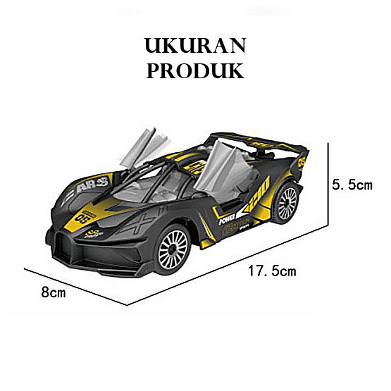 

Mainan Anak Laki Laki Mobil Remote Control Drift RC Dapat Buka Pintu On Road Balap