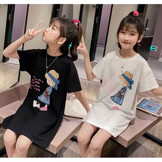 Baju Pesta Dress Anak Remaja Perempuan Korea Lucu Adem Mewah Elegan Trandy Model Terbaru 2024 Dress 