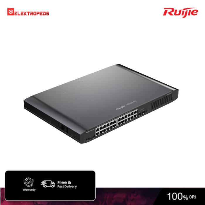 Ruijie Reyee RG-ES226GC-P Cloud Managed 26 Ports Gigabit PoE Switch - Ruijie Switch - Ruijie