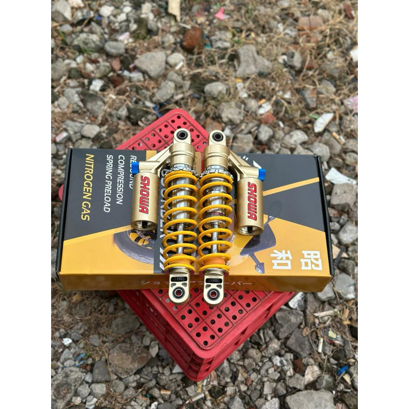 Shock Belakang CB400 SHOWA Dobel Klik Fungsi Detail Orginal Import size 320mm