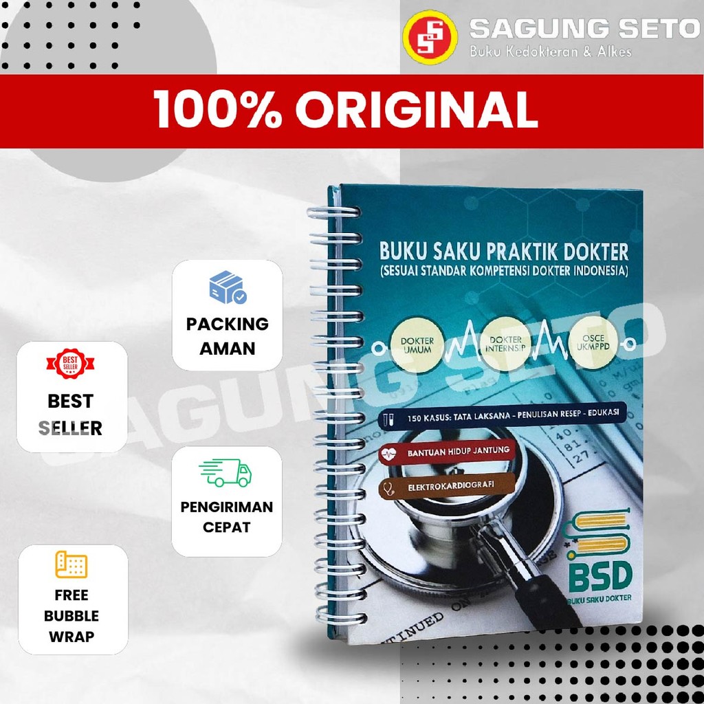 BUKU SAKU PRAKTIK KEDOKTERAN NEW - DR STELLA WIJAYA / BUKU SAKU PRAKTIK DOKTER