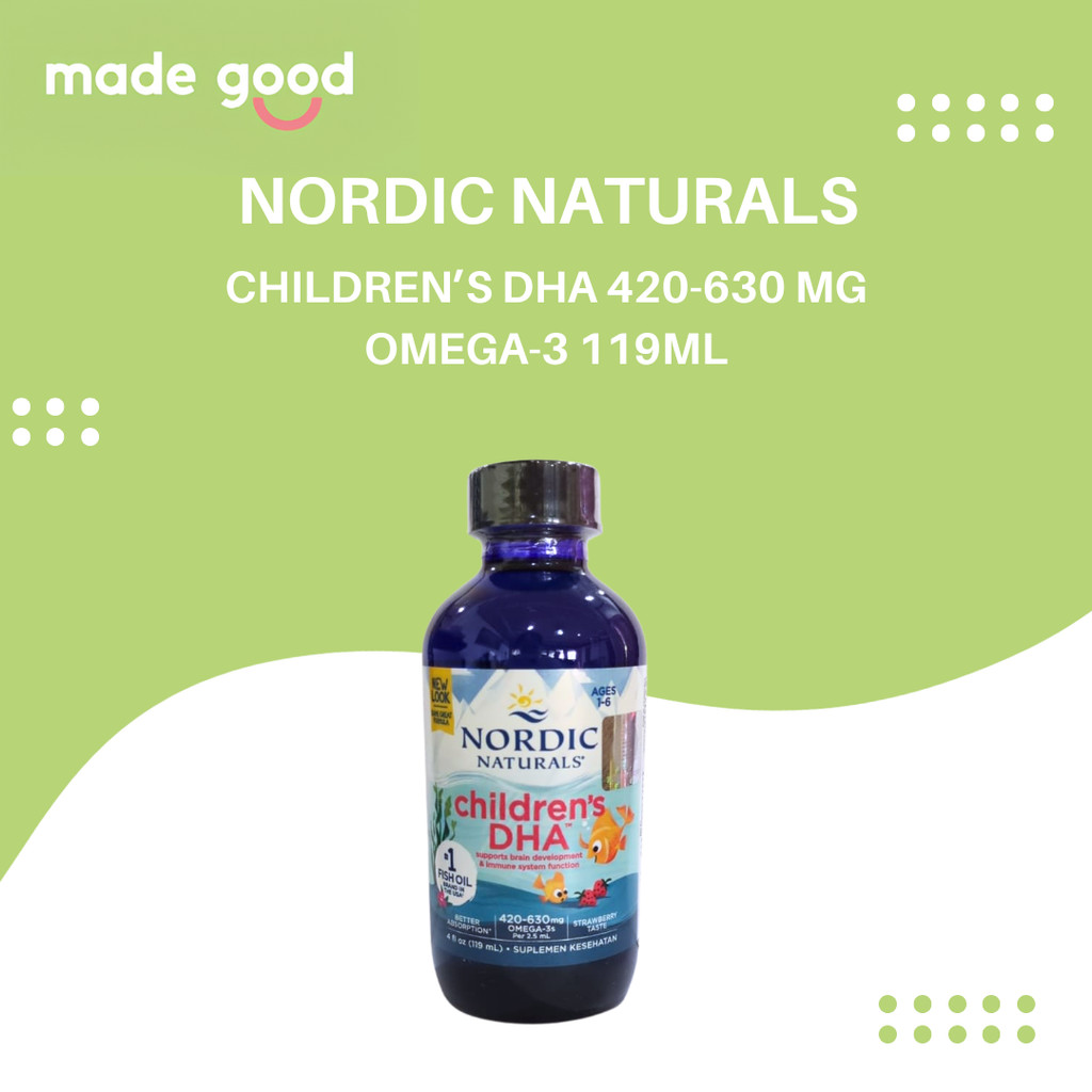 Nordic Naturals Children's Dha Strawberry - 119ml