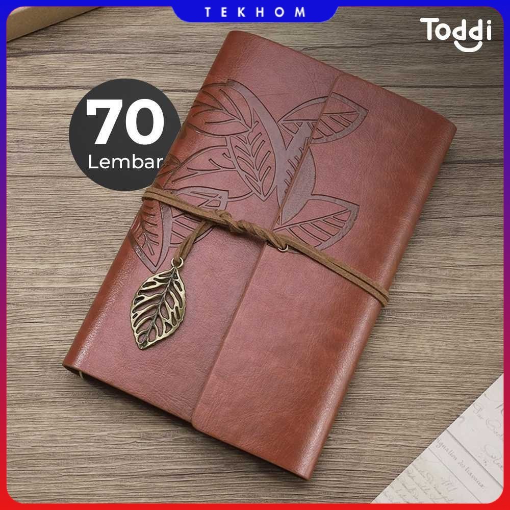 

Toddi BESTOYARD Buku Jurnal Leather Diary A6 70GSM 140 Halaman Blank - B-606
