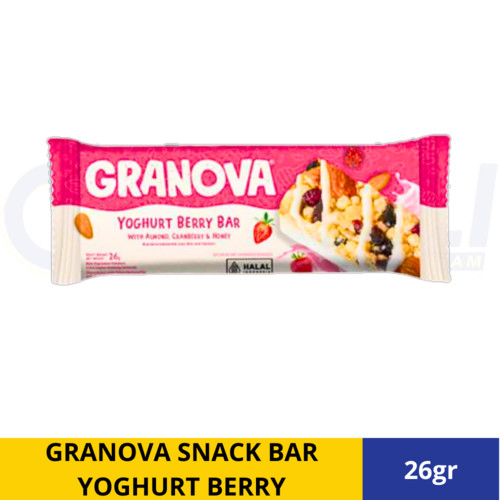 

GRANOVA SNACK BAR YOGHURT BERRY 26gr