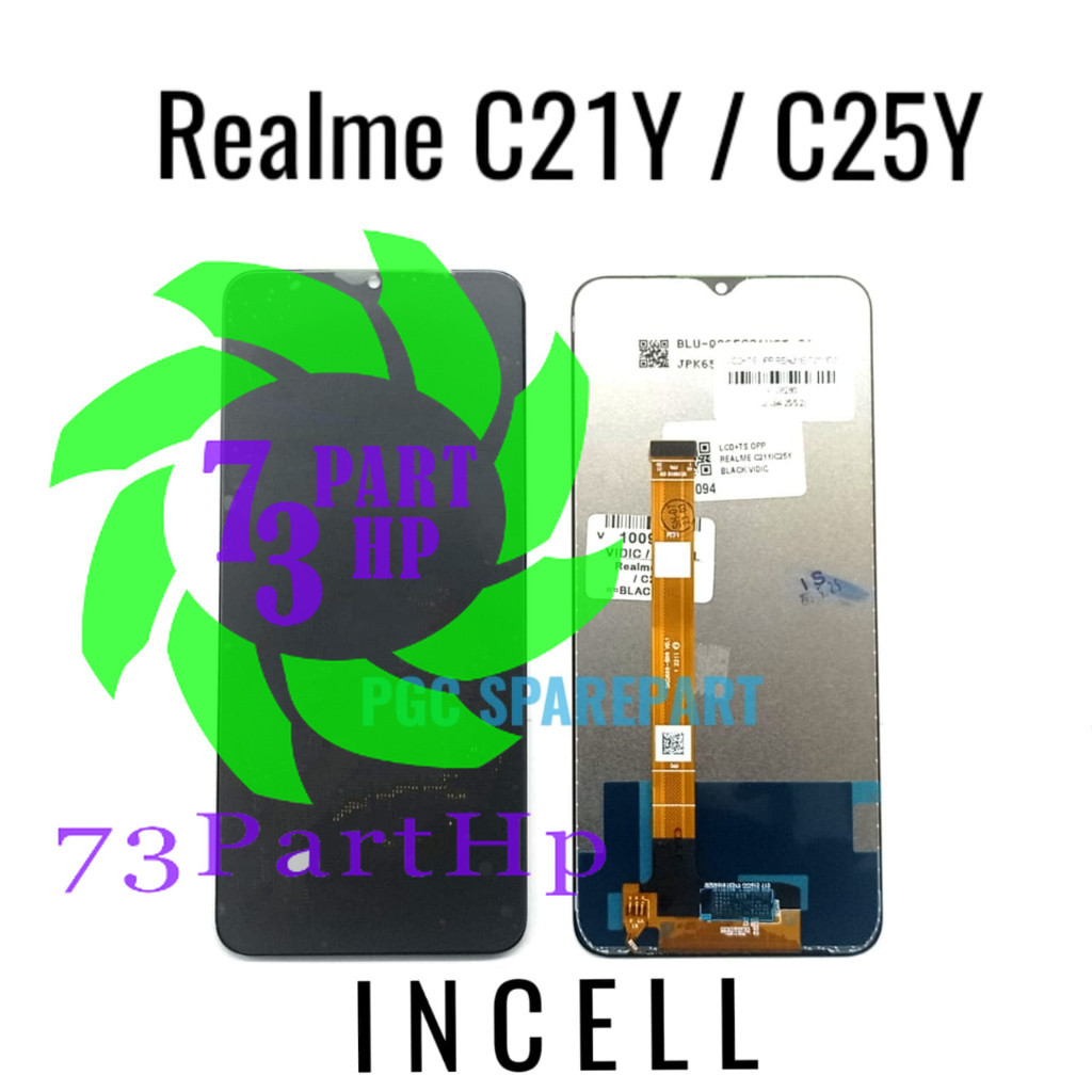 INCELL - LCD Touchscreen Fullset Realme C21Y / RMX3261 / RMX3263 / Realme C25Y / RMX3265 / RMX3268 /