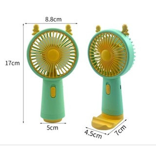 kipas angin mini / kipas portable cas / kipas angin kecil / kipas angin karakter lucu