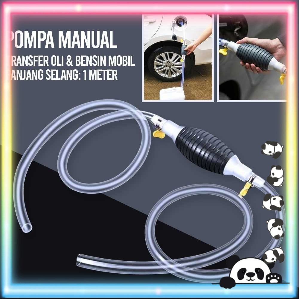 Pompa Manual Bahan Bakar / Pompa Alat Sedot Air Minyak Bensin Mobil Portable Universal / Pompa pemin