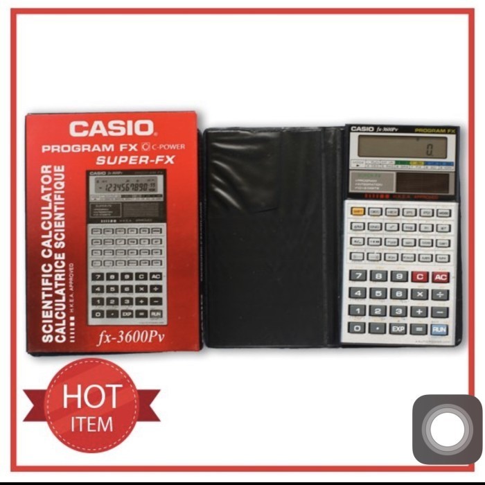 

Kalkulator scientific casio fx 3600