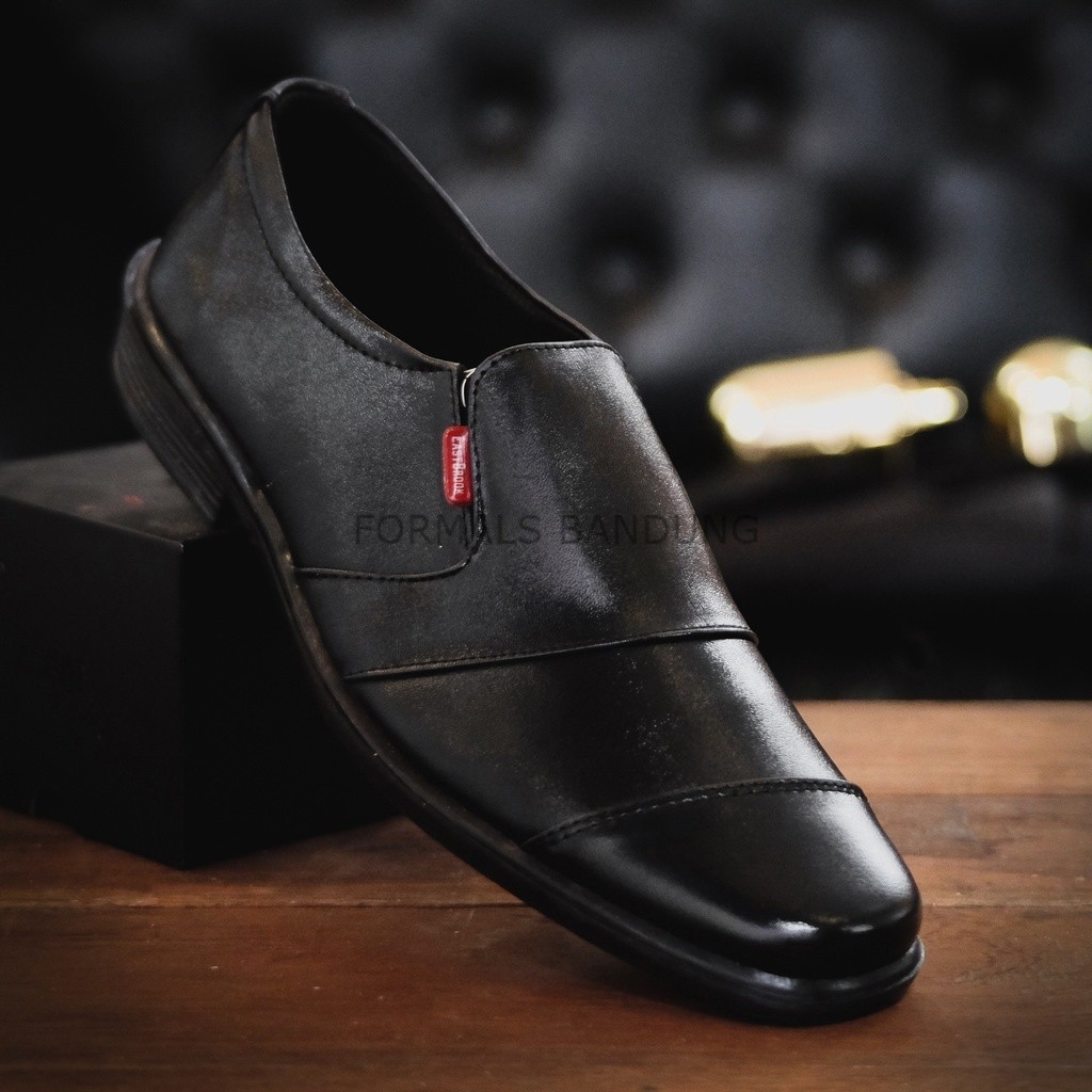 The Formals bandung Sepatu Formal Pria Untuk Kerja Kantor Bahan Kulit Sintetis Harga Murah MODEL KIC