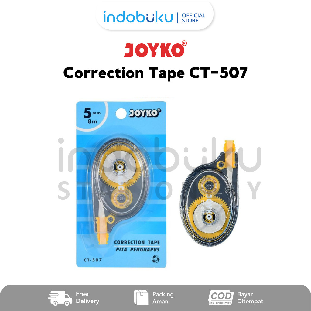 

Correction Tape Joyko Tipe-x Pita Penghapus Joyko CT-507
