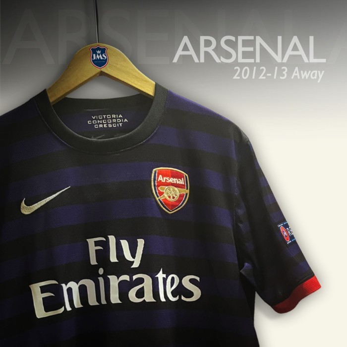 2012-13 ARSENAL AWAY SHIRT ARTETA #8 (VERY GOOD) M