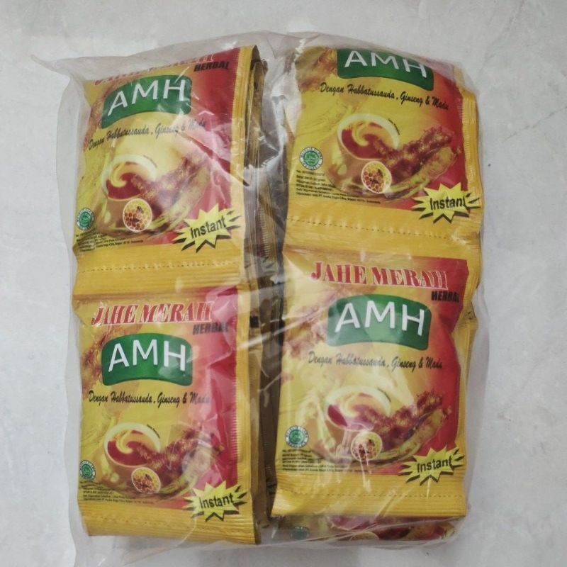 

jahe merah amh isi 10 sachet